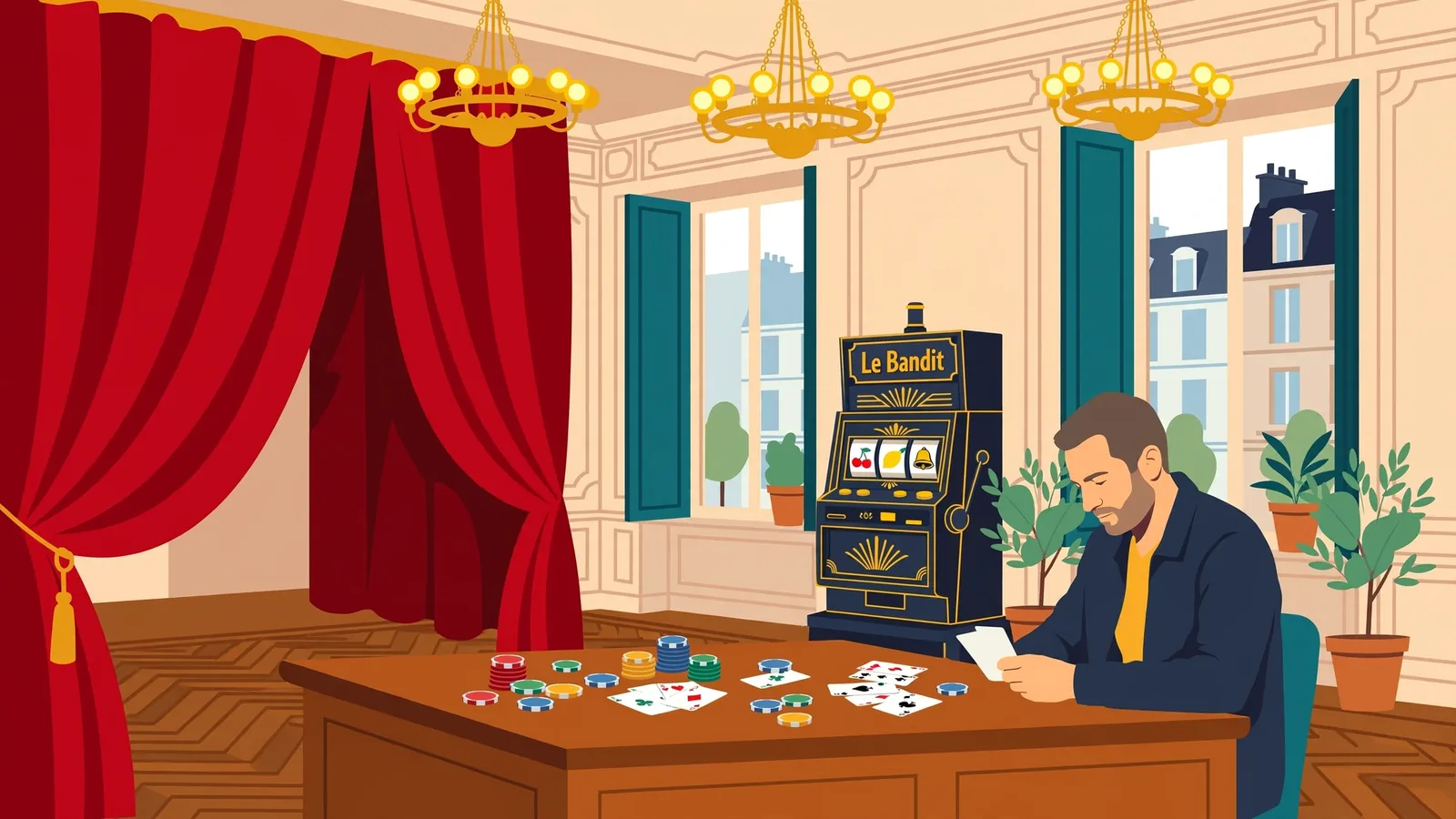 Casino avec Le Bandit : fonctionnement et gains