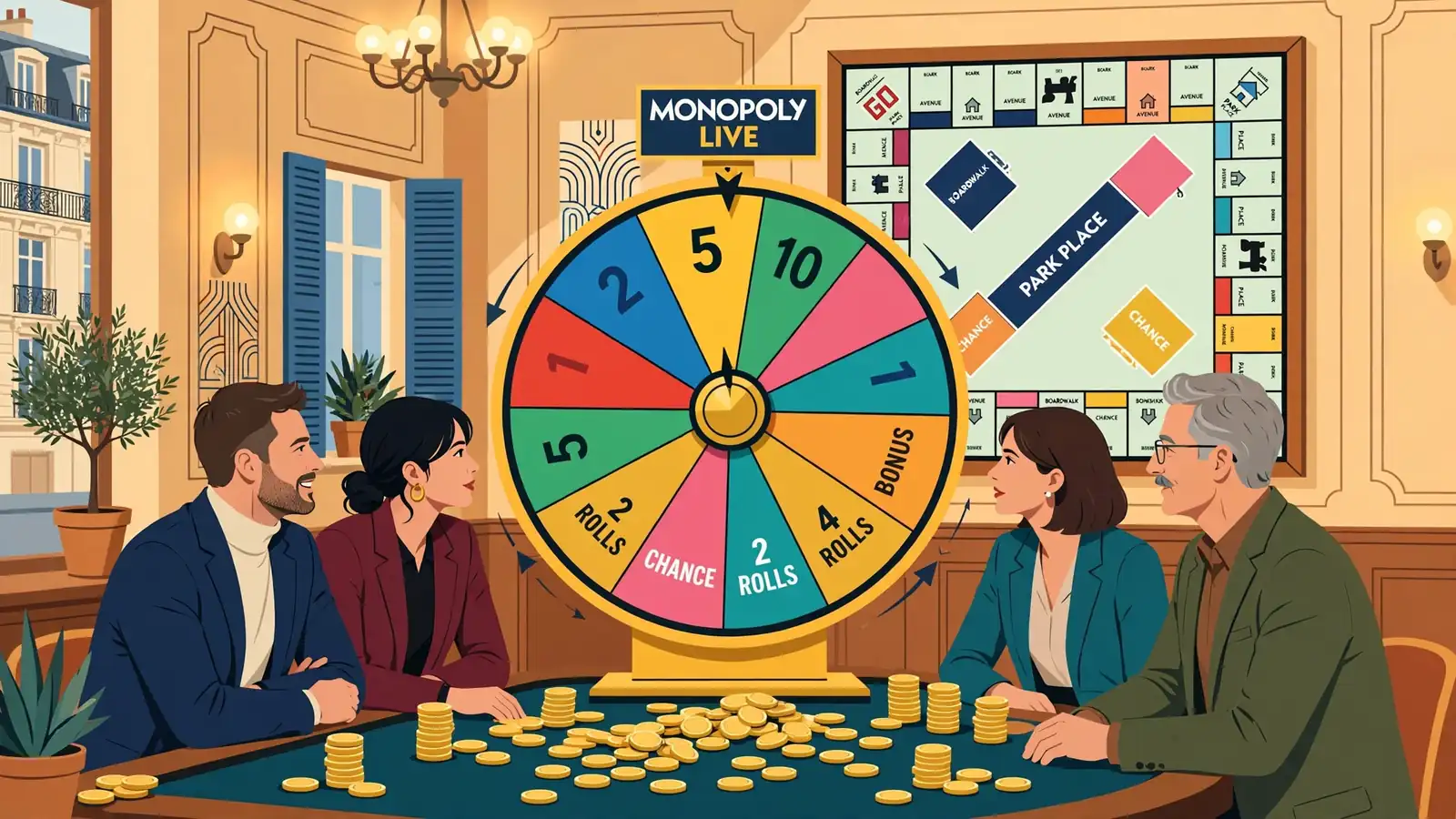 Casino en ligne avec Monopoly Live : règles et avis