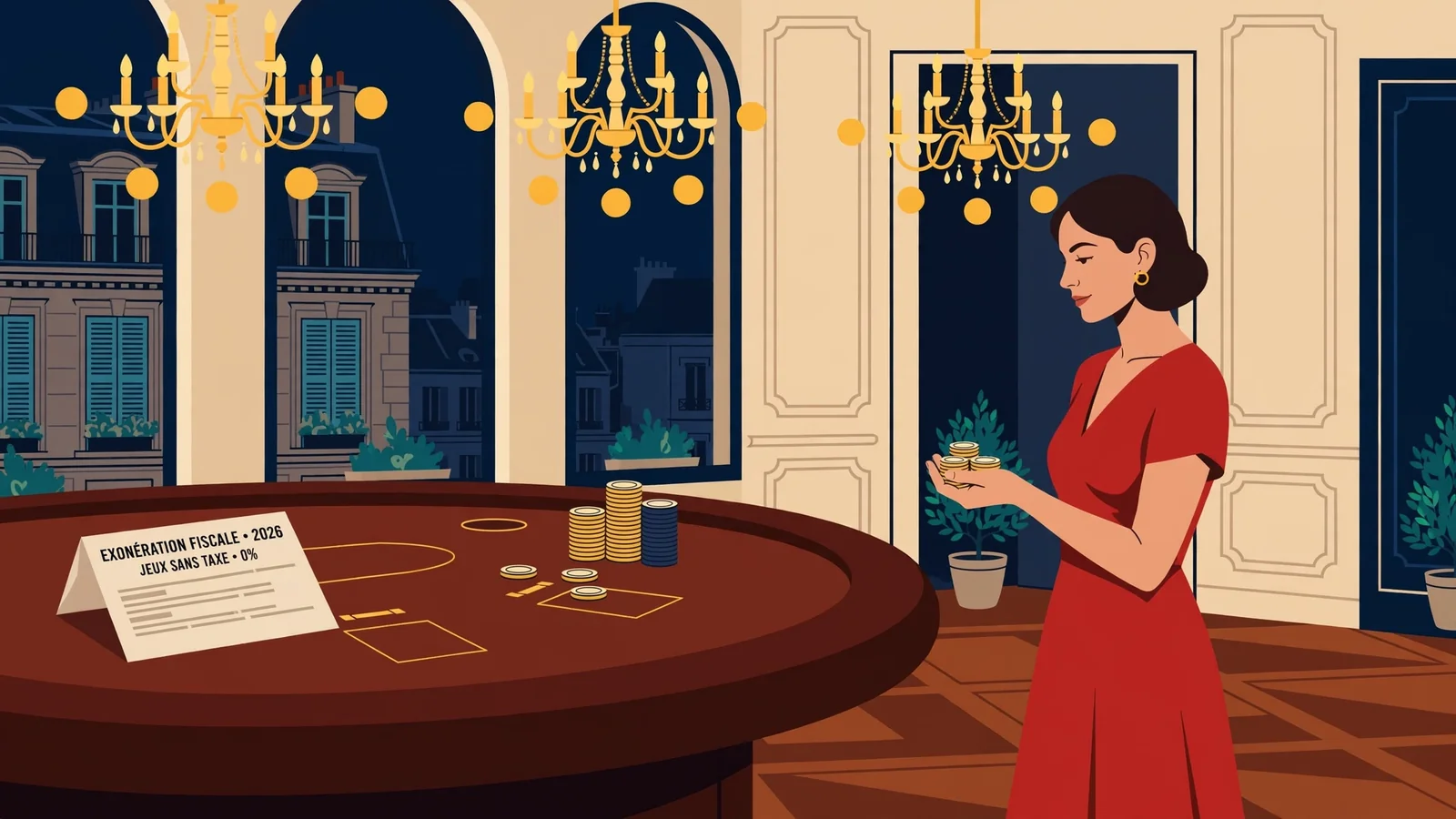 Casino sans impôts : fiscalité des gains en France