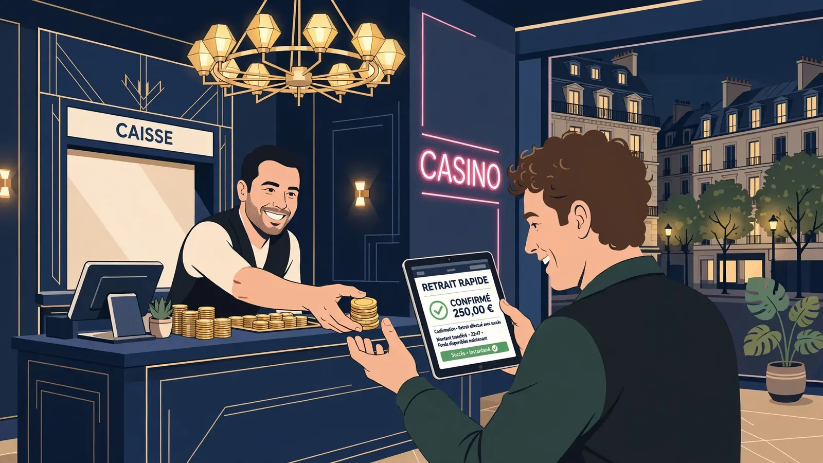 Meilleurs casinos en ligne à retrait instantané